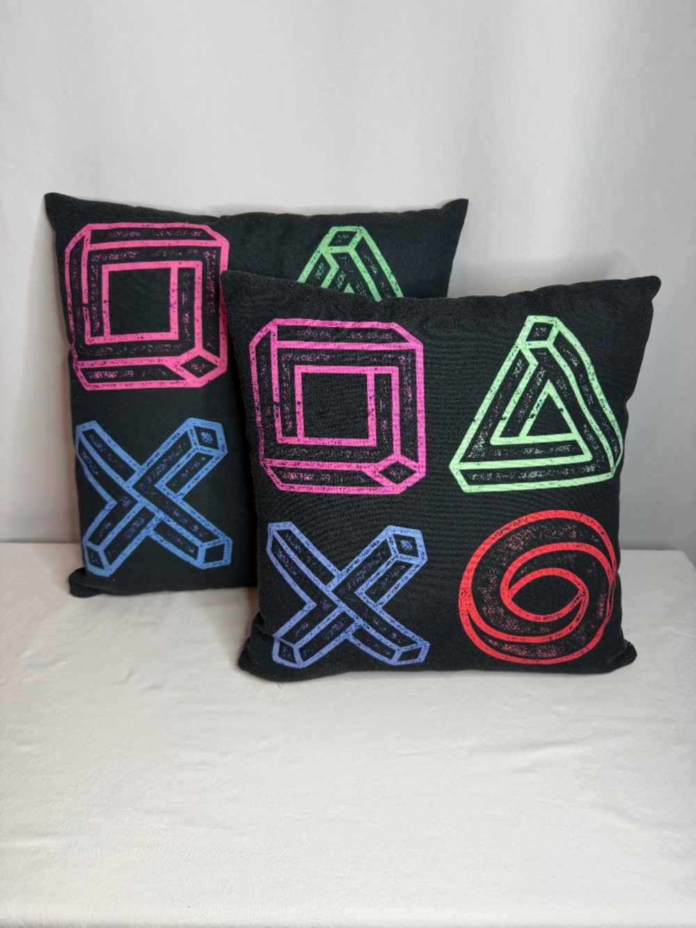 2 Playstation Throw Pillows